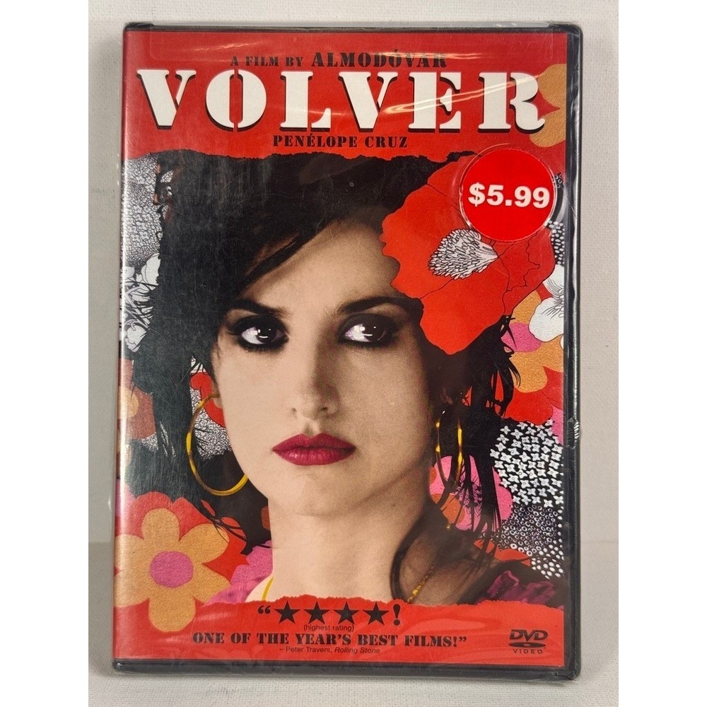 VOLVER DVD Penelope Cruz Film by Almodovar Drama Comedy
